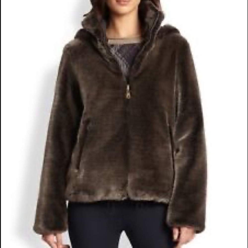 MaxMara Reversible Faux Fur Weekend Jacket